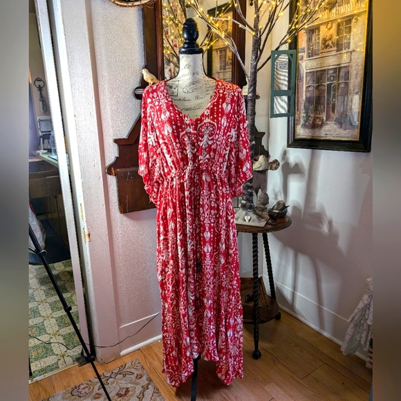 Knox rose red maxi dress long dress - Picture 2 of 12